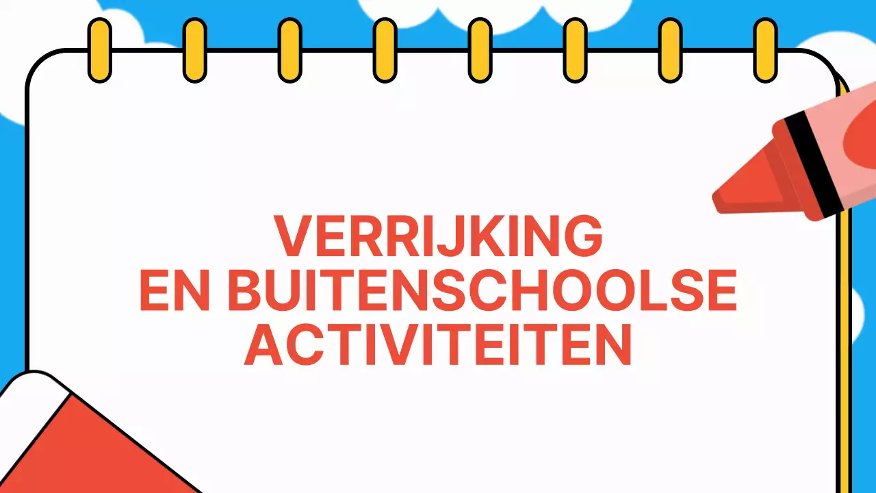 Hemelsblauw Oranje Animatie Kinderopvang Publiciteit