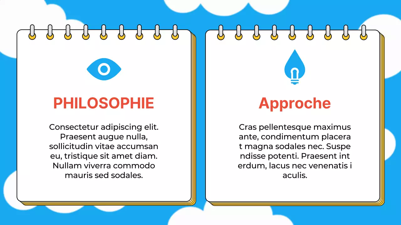 Publicité pour la garderie Sky Blue Orange Animation