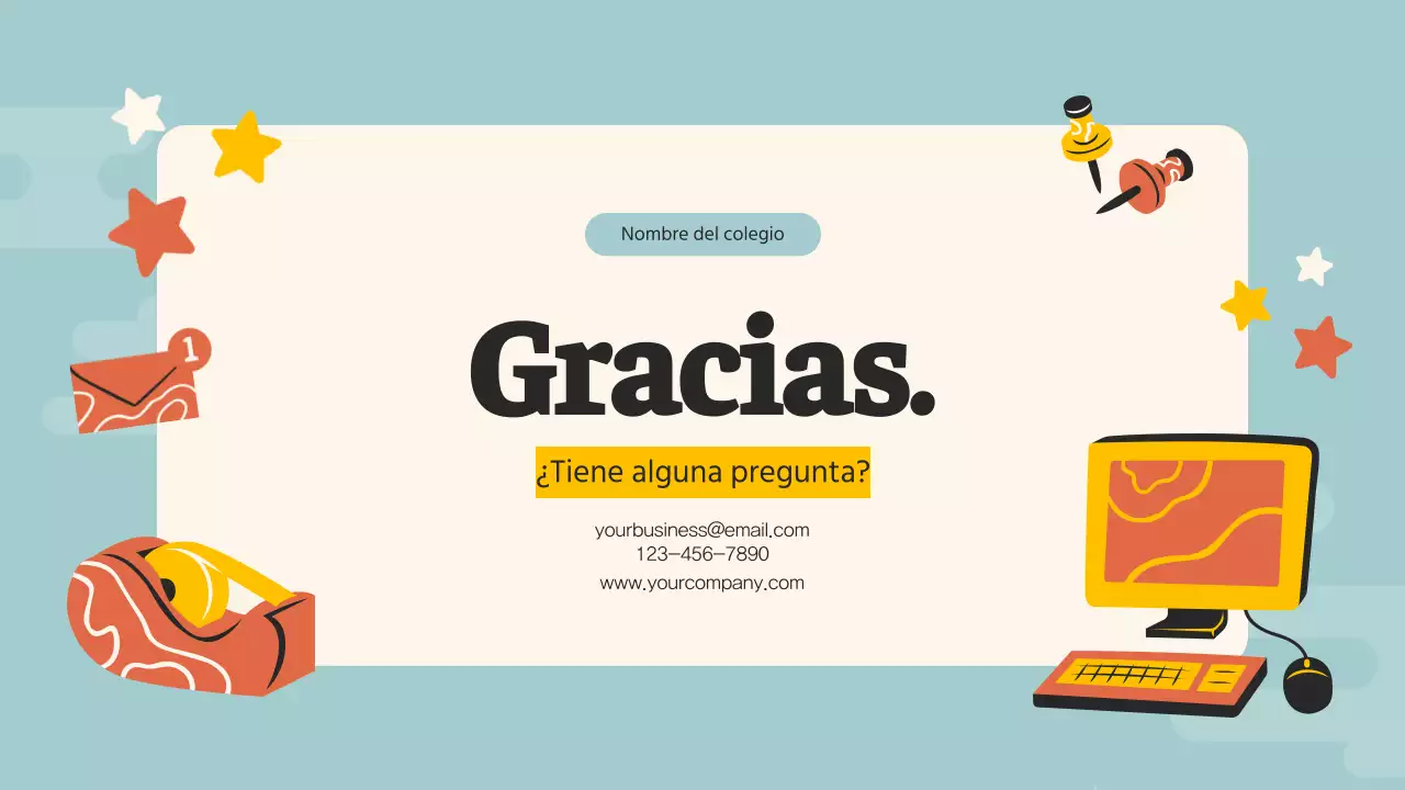 Orange Pop Middle School Guía de Estudio Material de Estudio