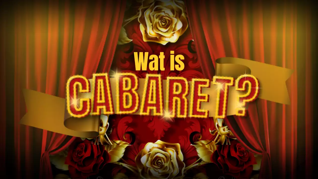 Rood Zwart Flitsend Cabaret Lezingenmateriaal