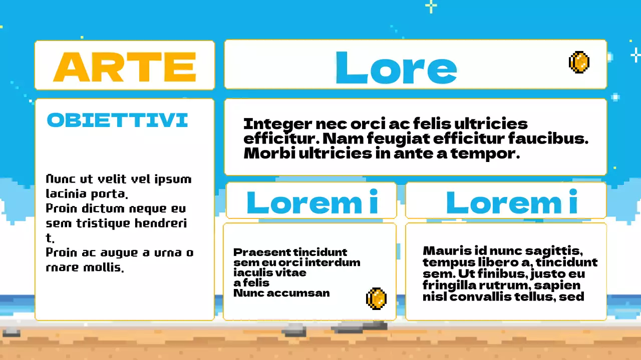 Azzurro Giallo Animazione Piano dell'agenda di classe