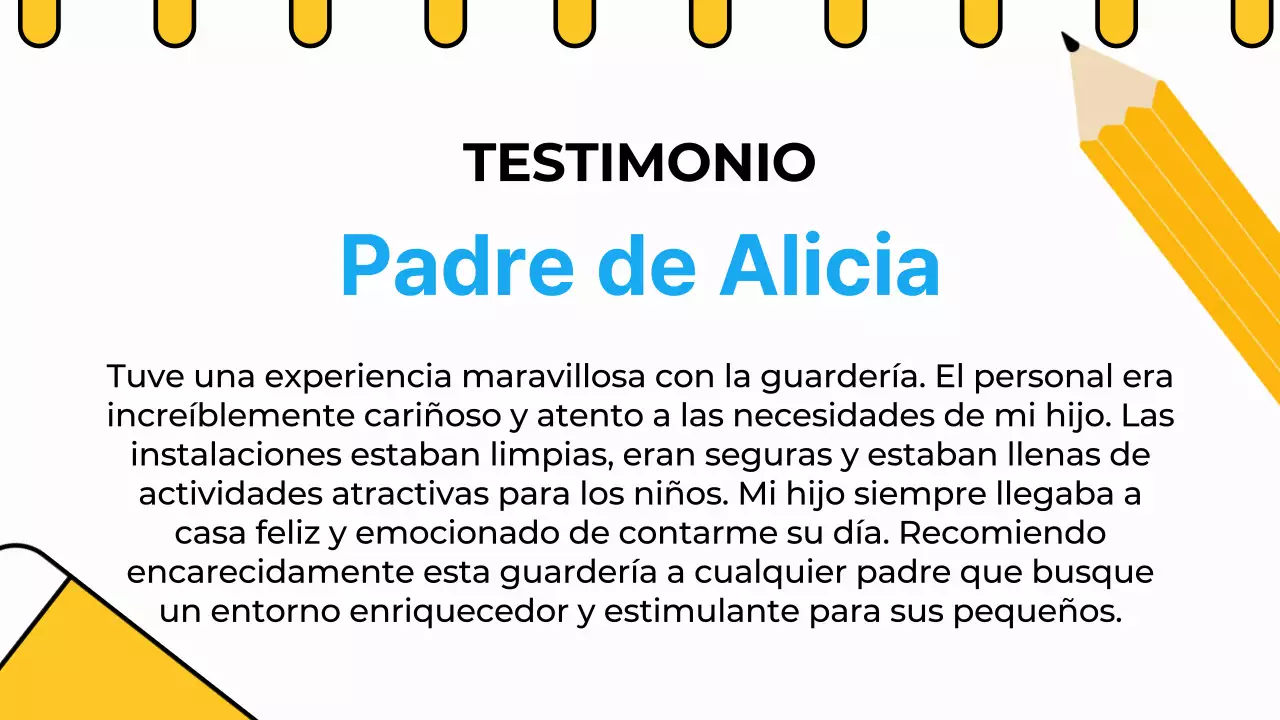 Sky Blue Orange Animation Daycare Publicidad