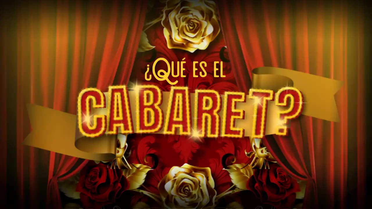 Red Black Flashy Cabaret Lecture Material