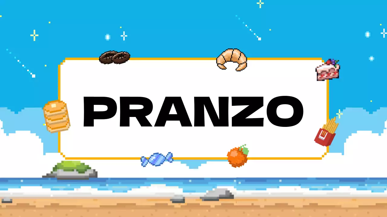 Azzurro Giallo Animazione Piano dell'agenda di classe