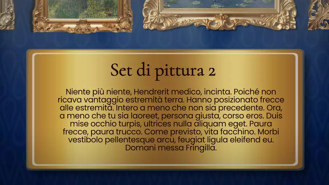 Guida al Museo Rinascimentale dell'Oro Verde