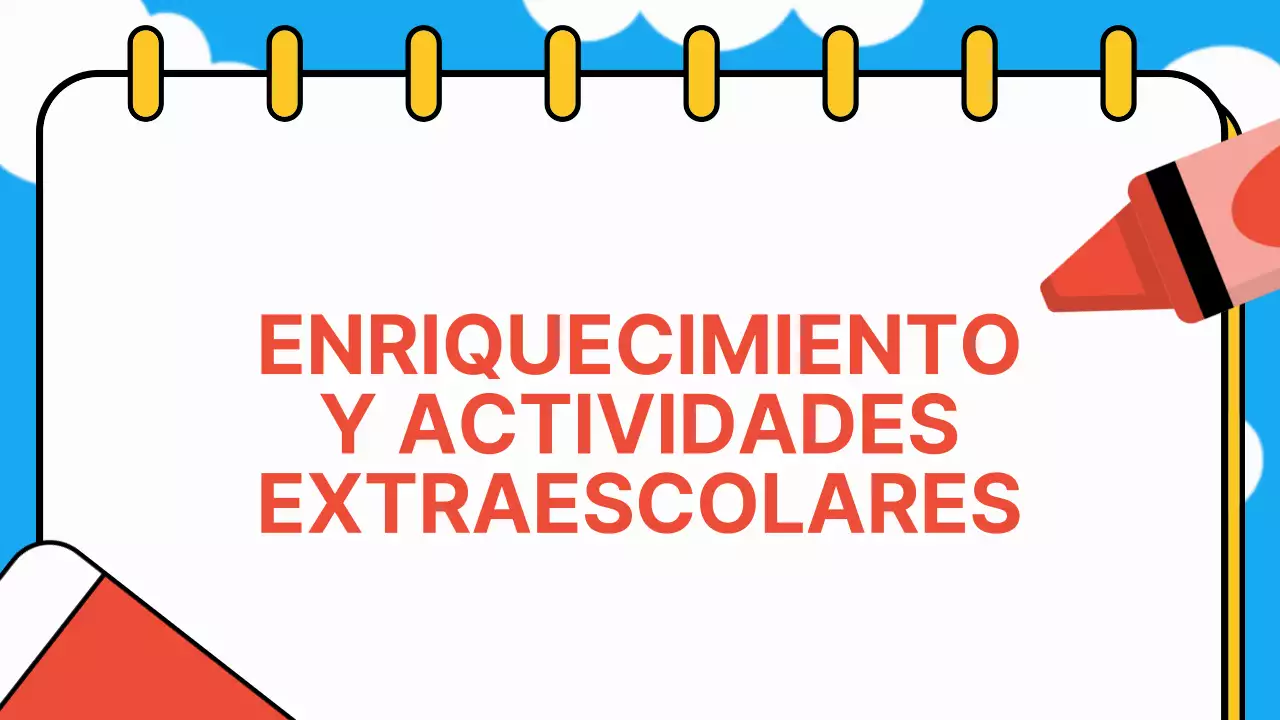 Sky Blue Orange Animation Daycare Publicidad