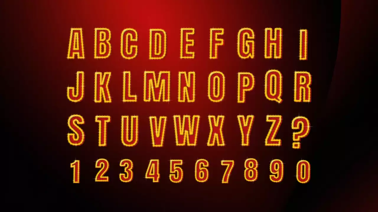 Red Black Flashy Cabaret Lecture Material