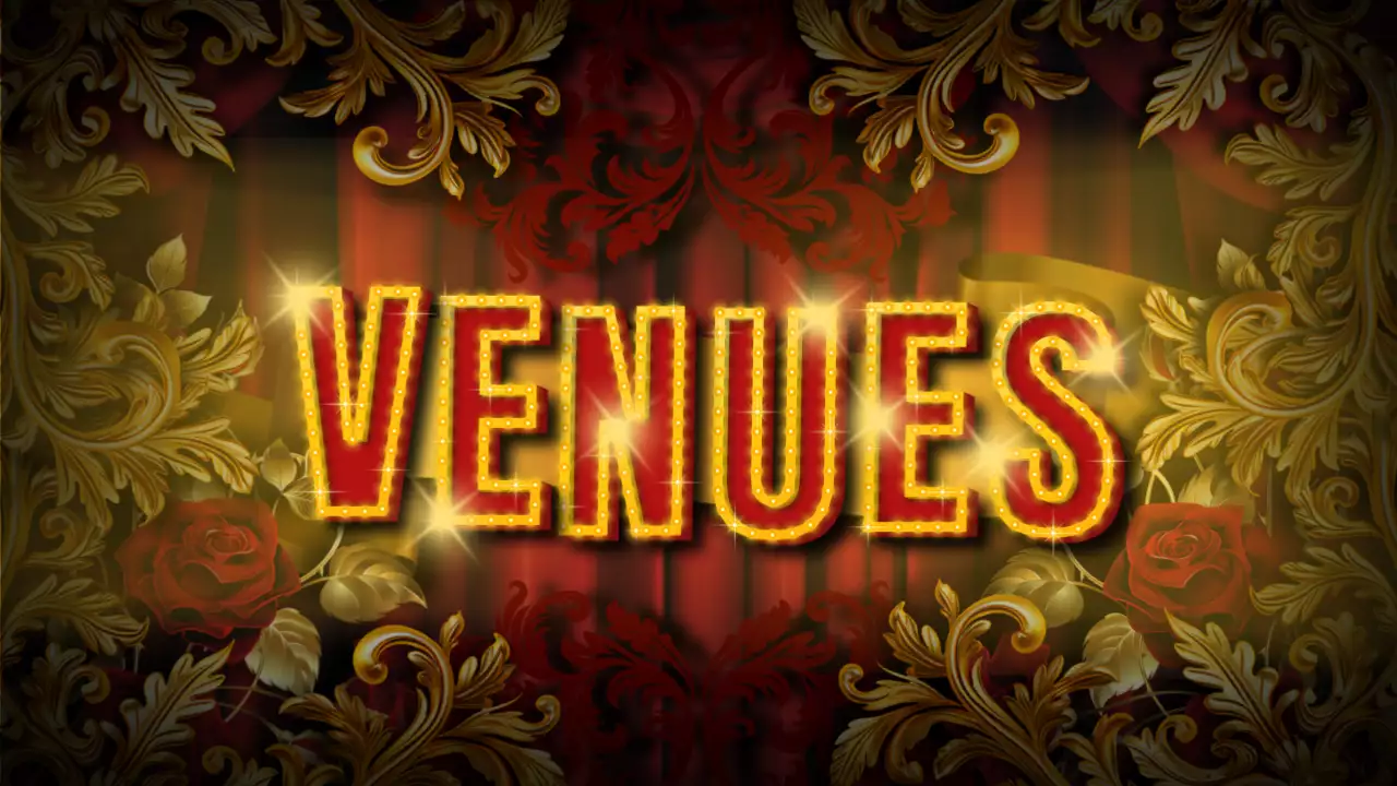 Red Black Flashy Cabaret Lecture Material