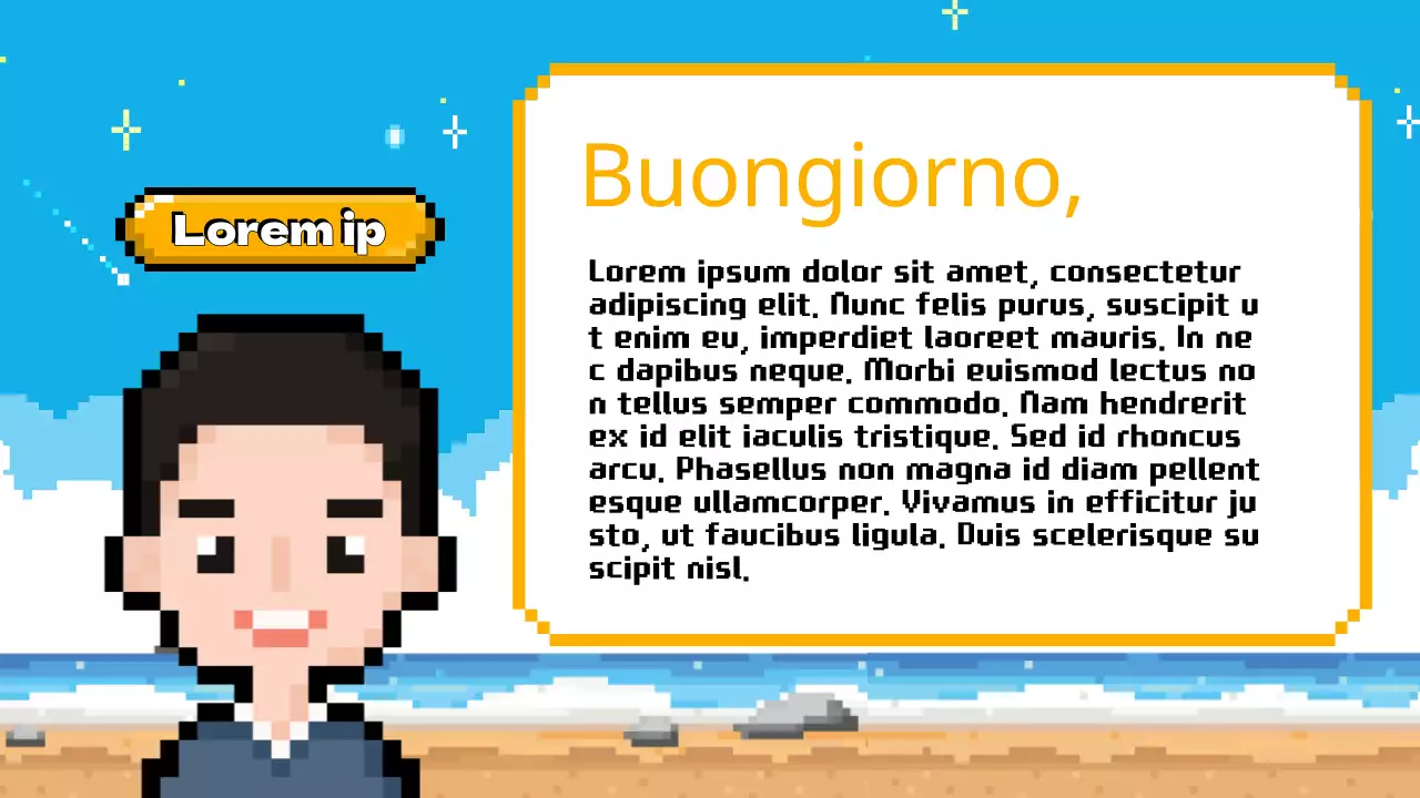 Azzurro Giallo Animazione Piano dell'agenda di classe