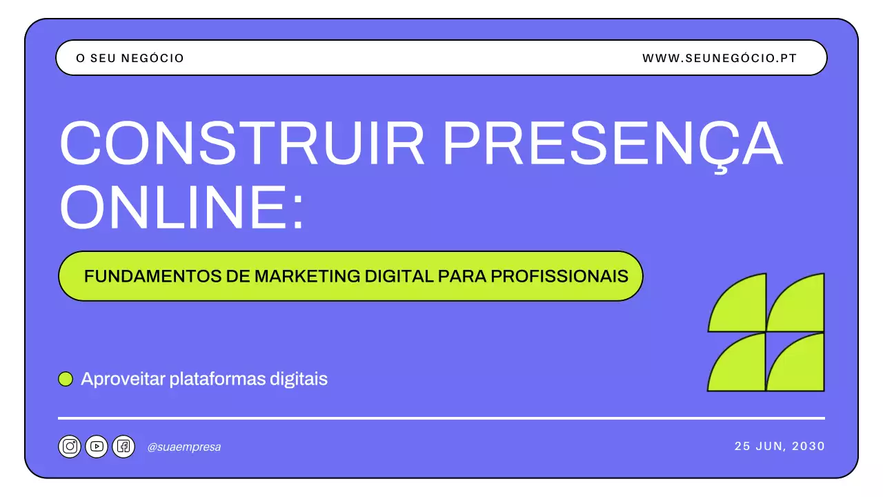 Purple Lime Estratégia de marketing digital para empresas modernas