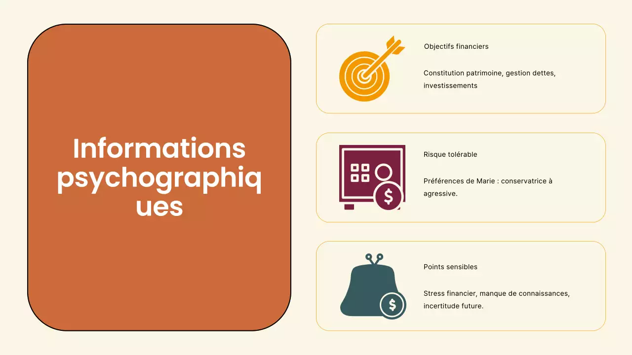 Brown Modern Finance Company User Persona Strategy