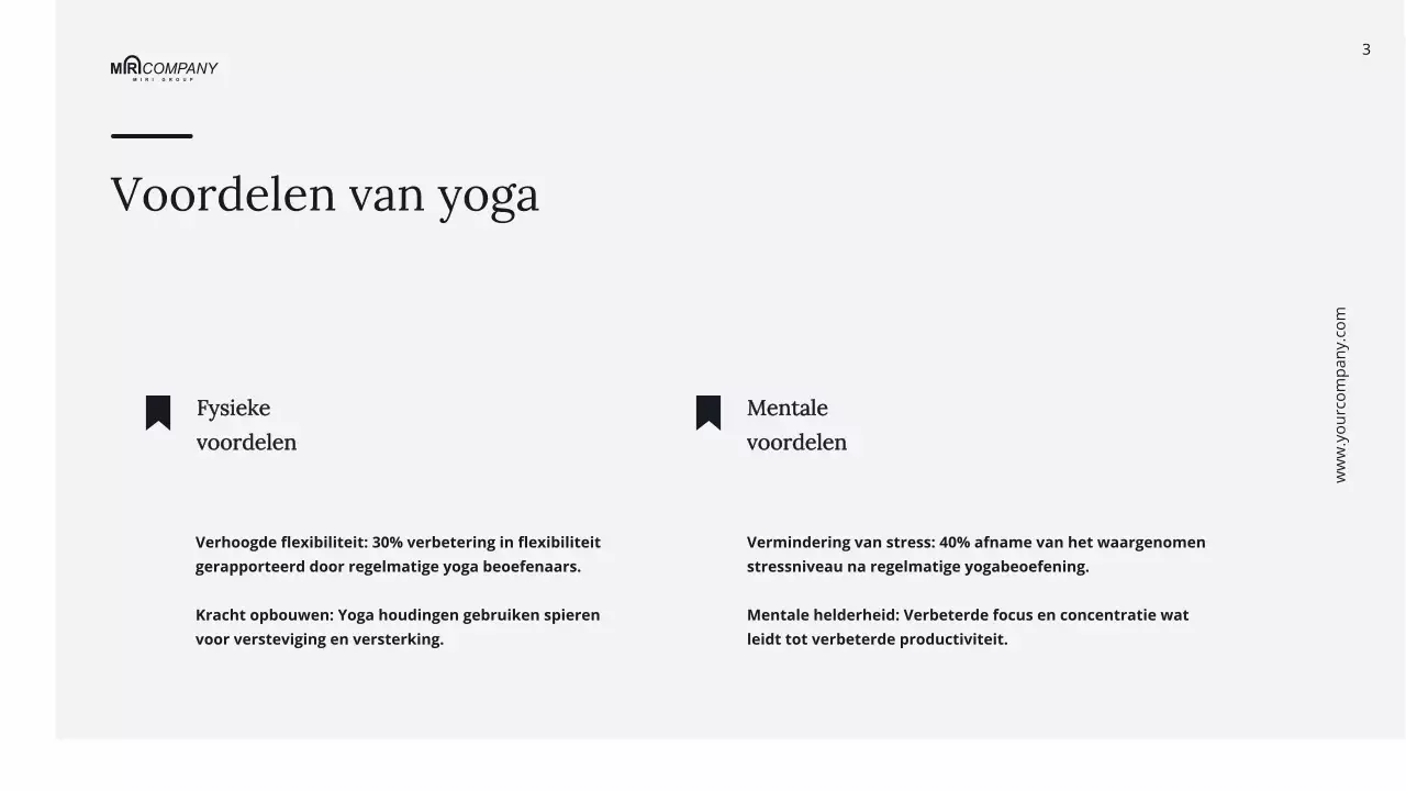 Zwart-wit Minimal Dagelijkse Wellness Yoga Instructies