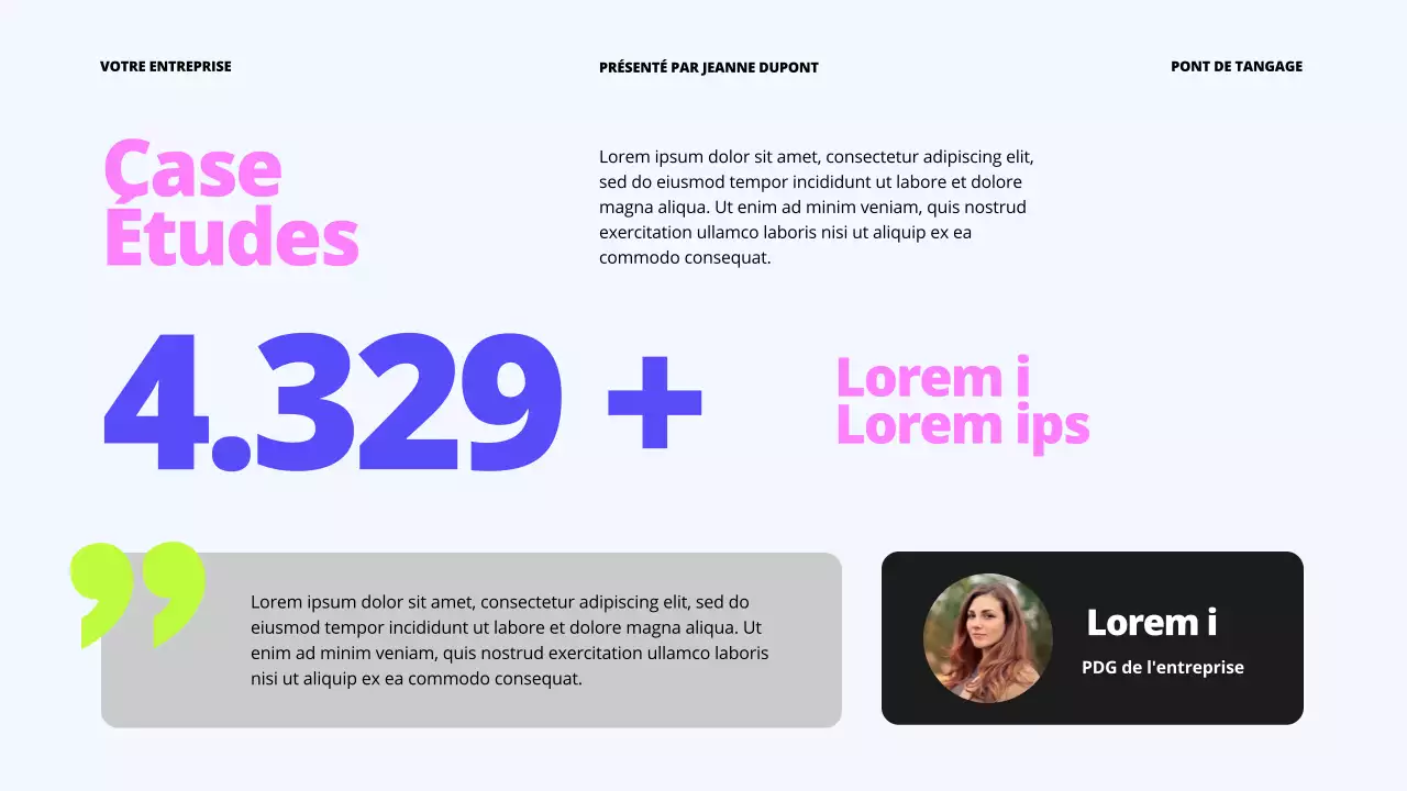 Purple Blue Bold Business Startup Pitch Deck Proposal