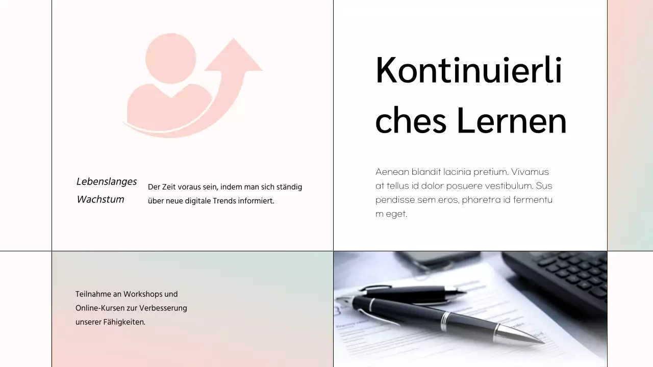 White Minimal Marketing Team Member Vorstellung des Unternehmens