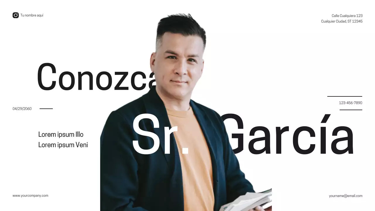 Material de clase de introducción al profesor de matemáticas minimalista en blanco y negro