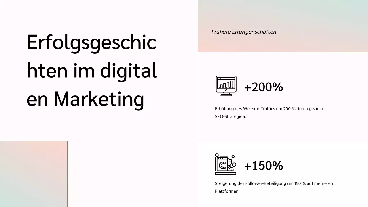 White Minimal Marketing Team Member Vorstellung des Unternehmens