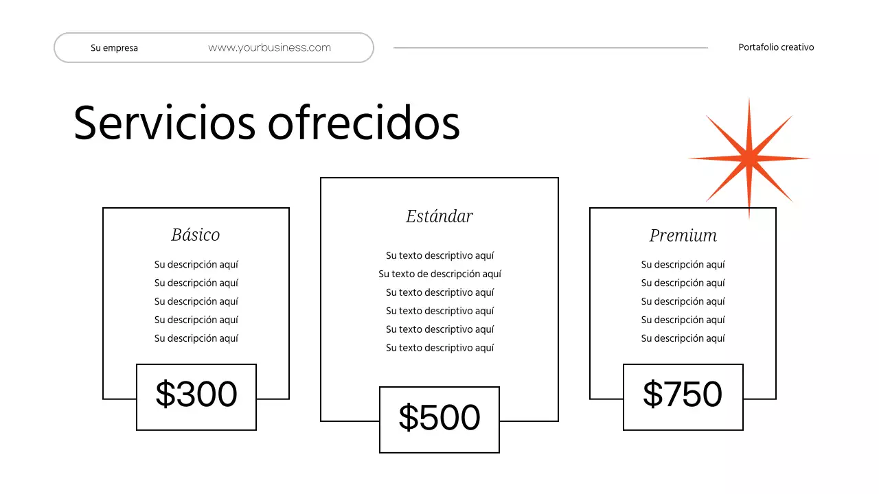 Blanco Minimal Personal Creative Portfolio