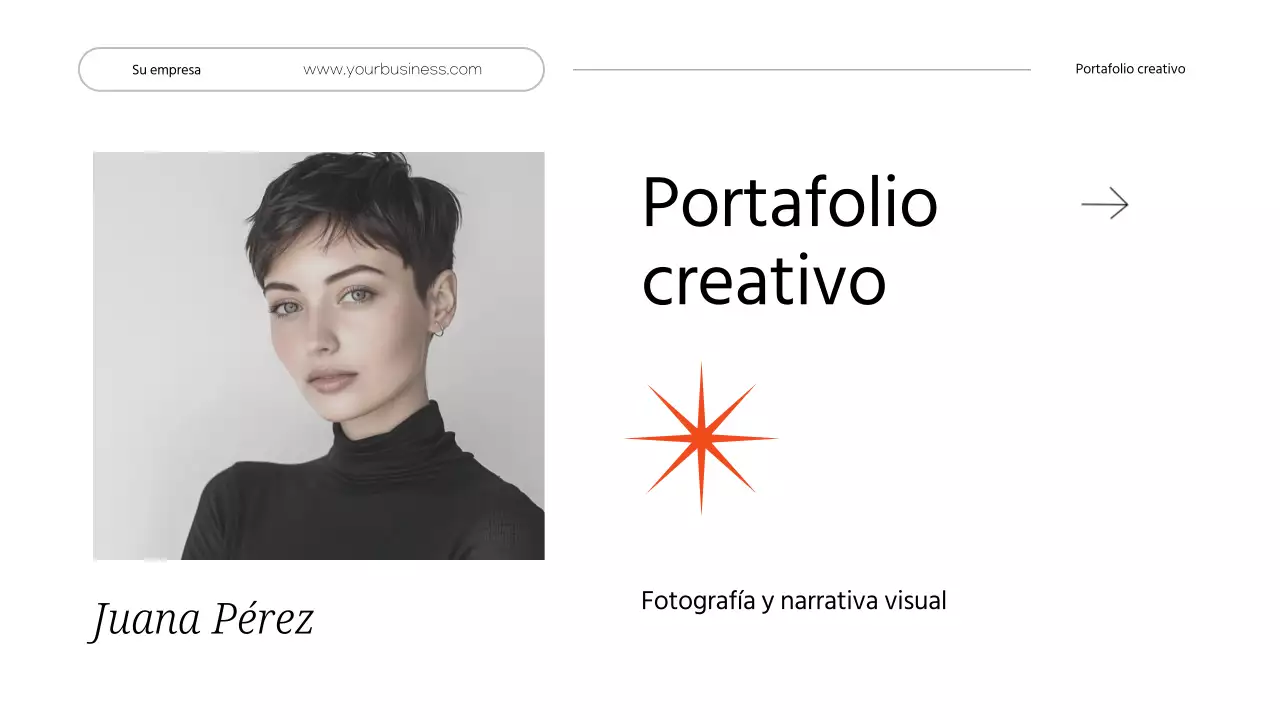 Blanco Minimal Personal Creative Portfolio