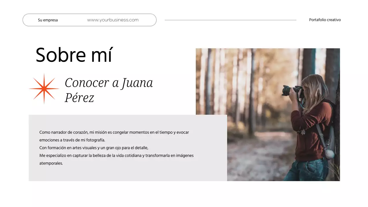 Blanco Minimal Personal Creative Portfolio