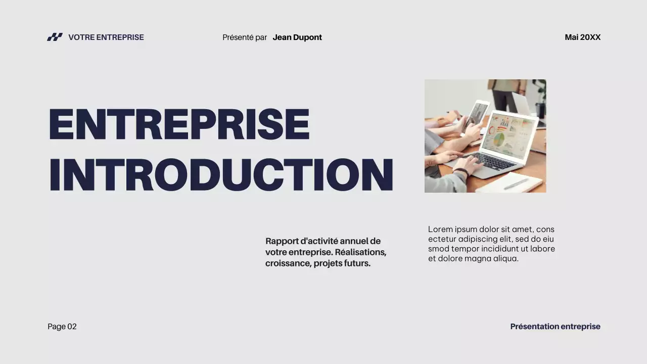 Rapport d'activité de Black Bold