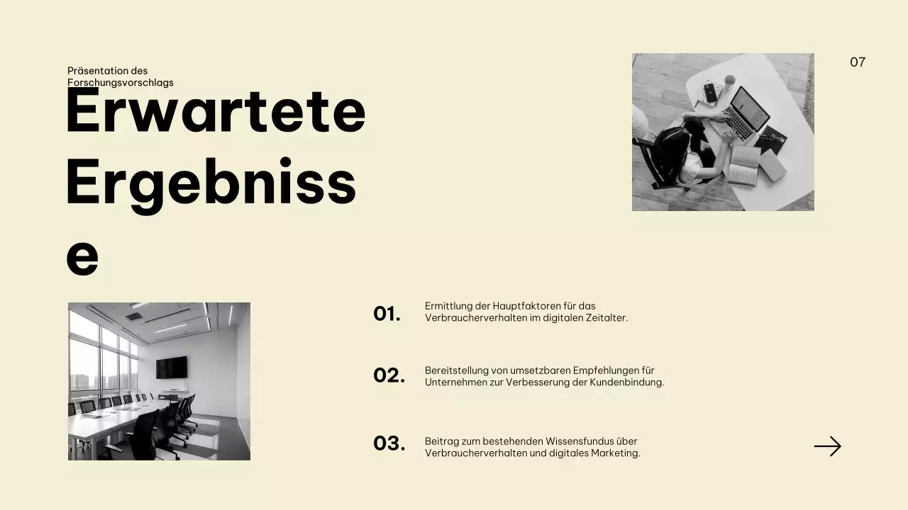 Flieder Modern Business Forschungsvorschlag