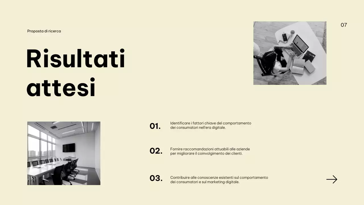 Proposta di ricerca aziendale moderna Lilac