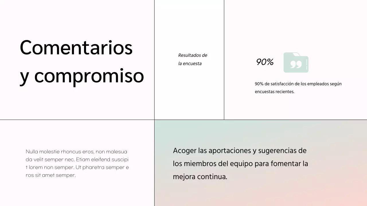 White Minimal Marketing Team Member Presentación de la empresa