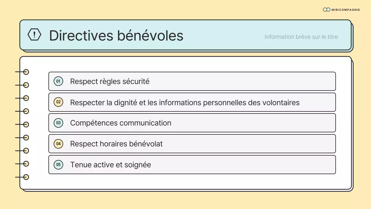 Matériel de préformation de Simple NGO Corps en jaune et menthe