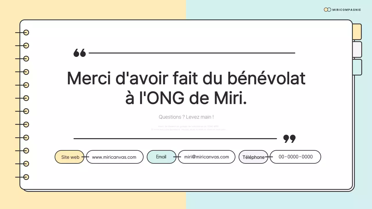 Matériel de préformation de Simple NGO Corps en jaune et menthe