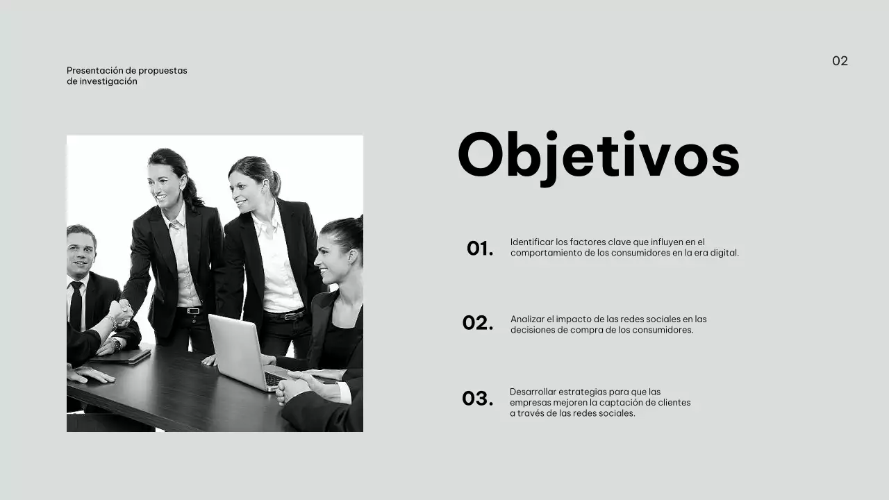 Propuesta de investigación sobre la empresa moderna Lilac