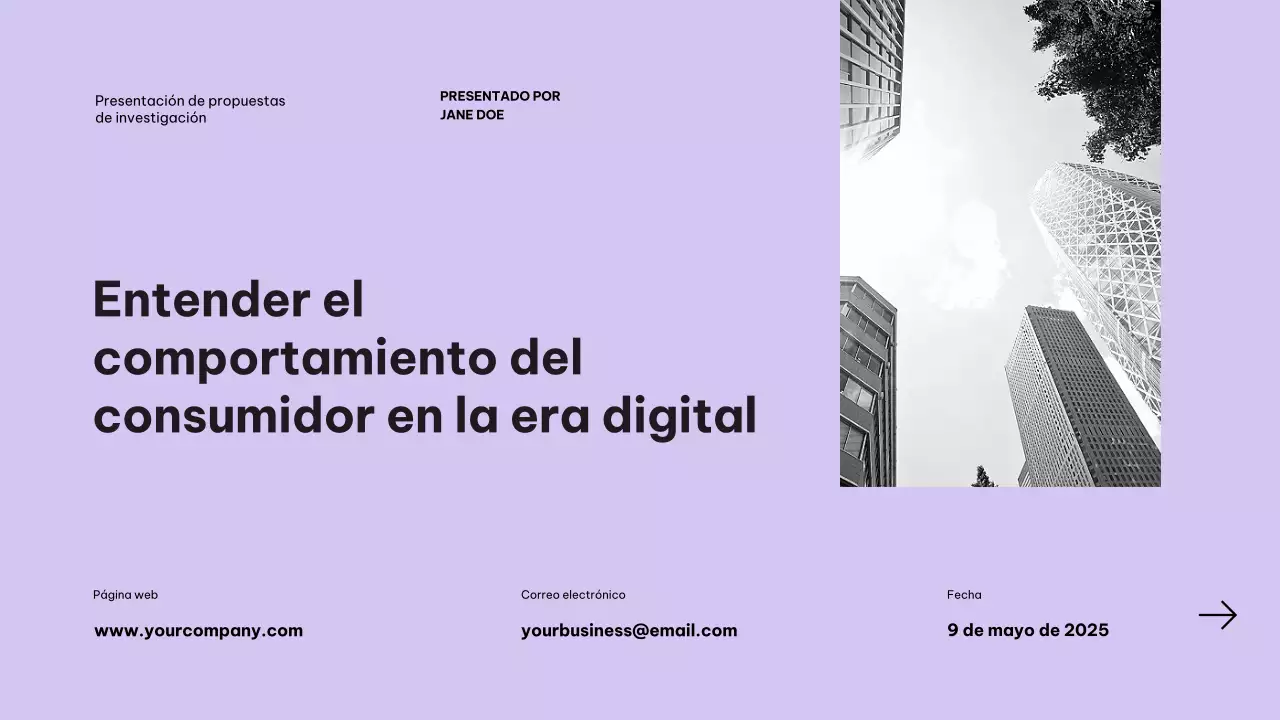 Propuesta de investigación sobre la empresa moderna Lilac