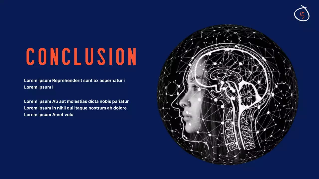 Navy Anatomy of the brain Educational Material (en anglais)