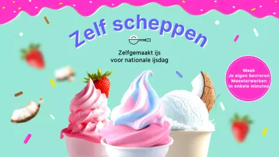 Mint en roze levendige schepvideo
