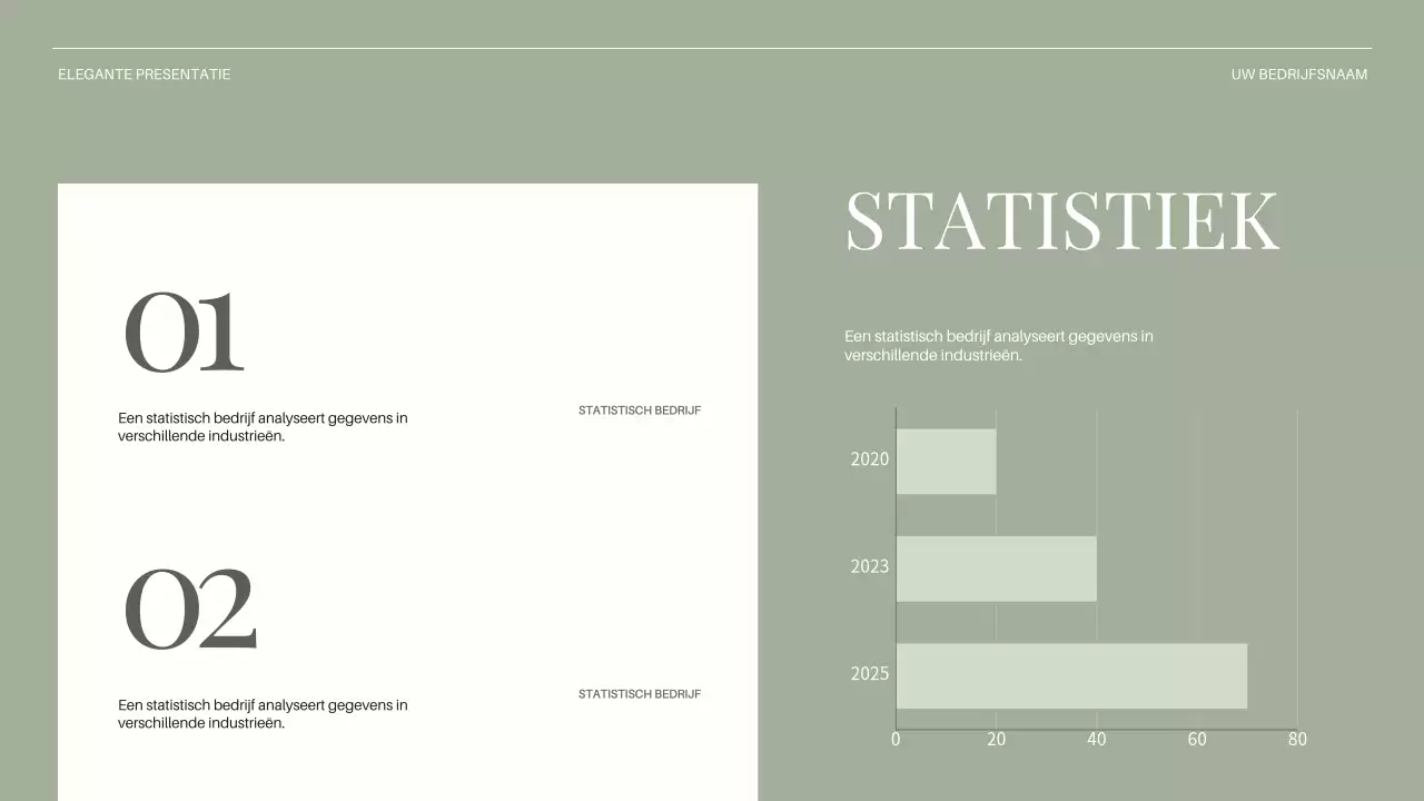 Beige Minimal Business Bedrijfsintroductie