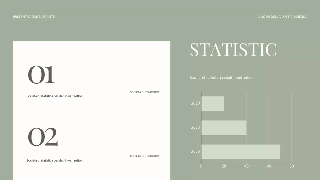 Introduzione dell'azienda Beige Minimal Business