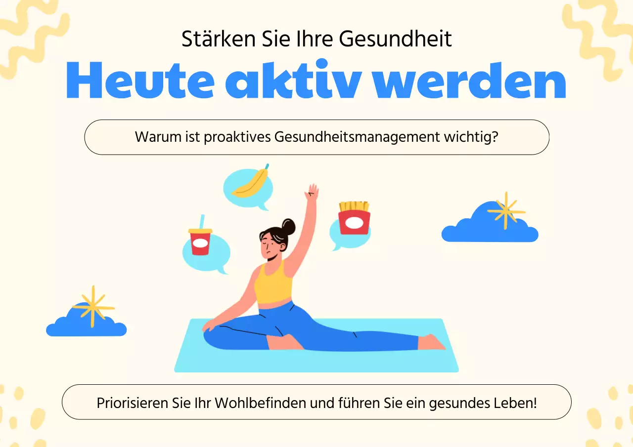 Blue Minimal Modern Health Awareness Campaign