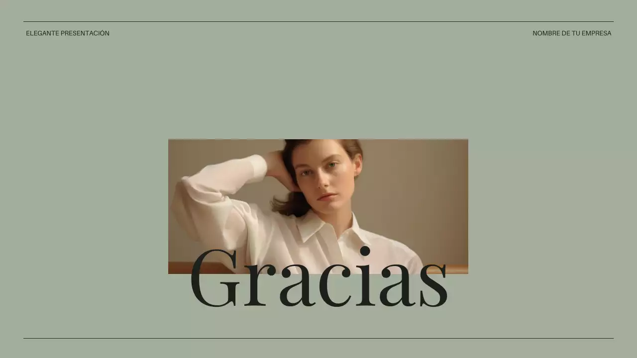 Presentación de la empresa Beige Minimal Business