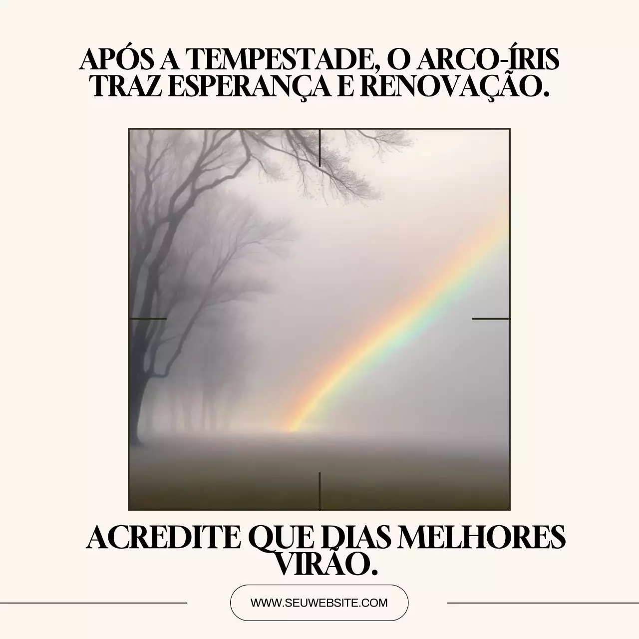 Bege Minimal Moderno Saúde Mental Autocrescimento