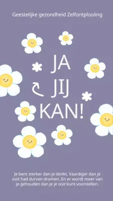 Paars Minimaal Geestelijke Gezondheid Zelf-Groei