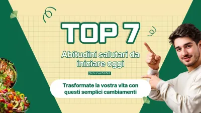 Verde Minima Moderna Consigli per uno stile di vita sano