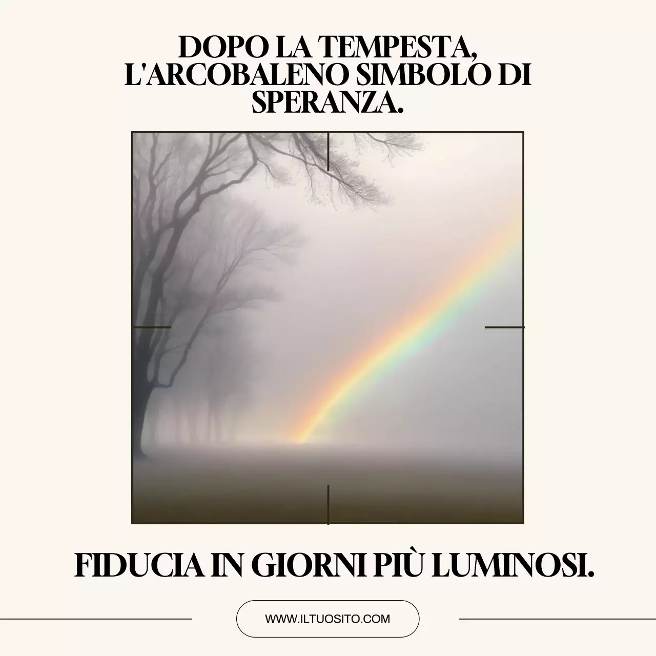 Beige Minimal Modern Salute mentale Autocrescita