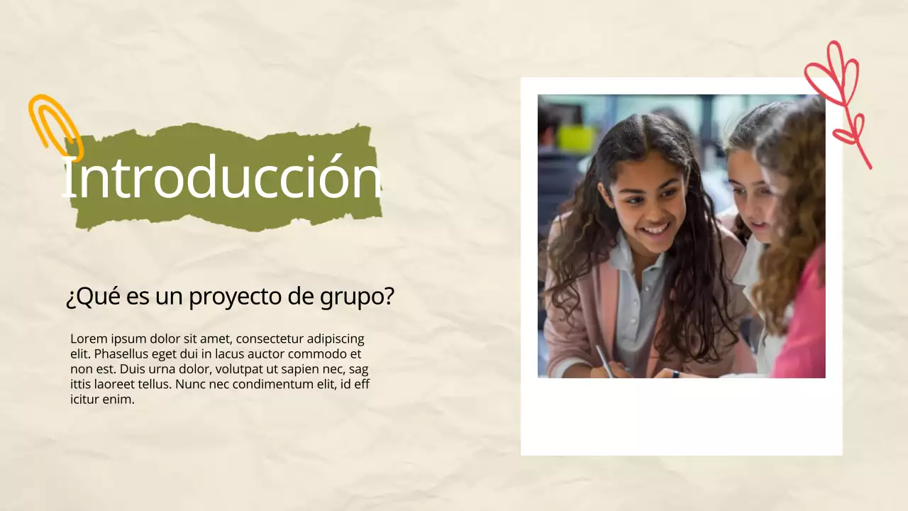 Brown Pop Nuestro asombroso material de estudio de Group Project Adventure