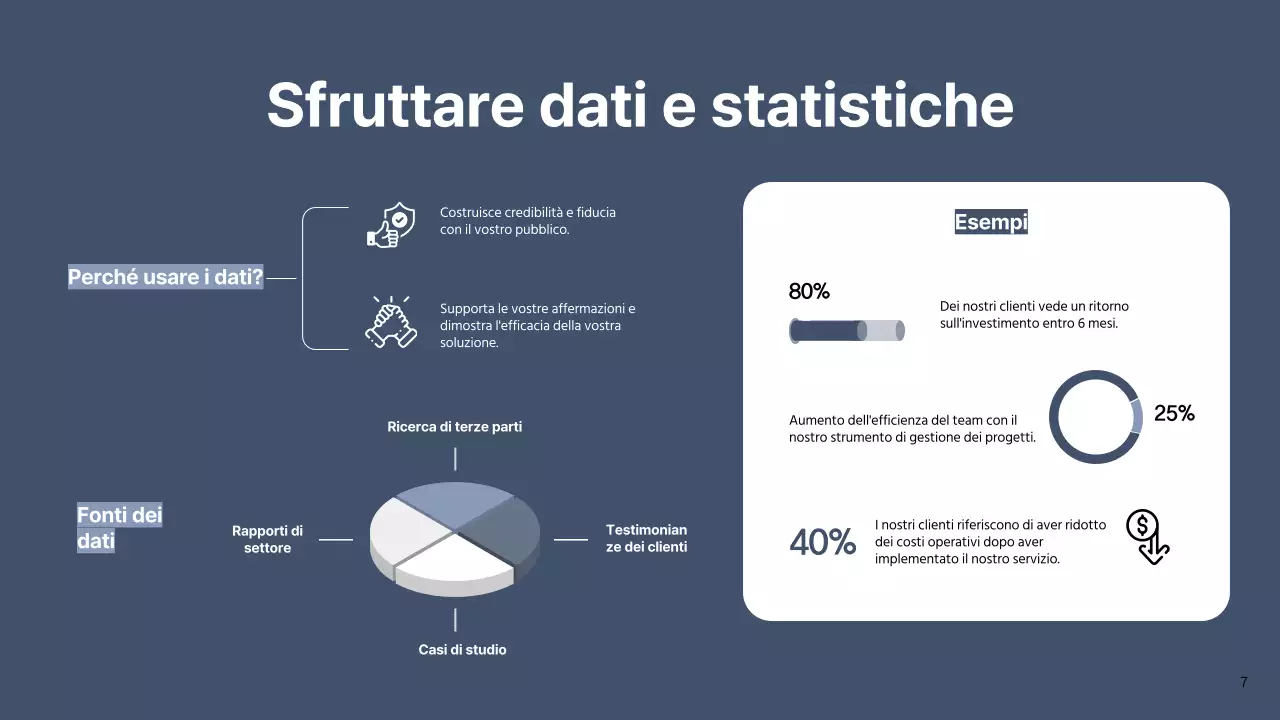 Proposta di vendita commerciale semplice grigia