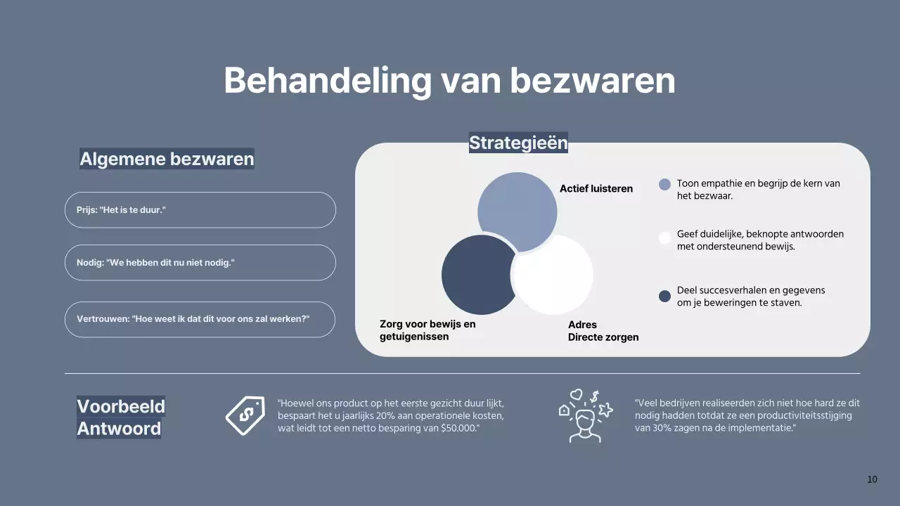 Grijze eenvoudige zakelijke verkoop pitch voorstel