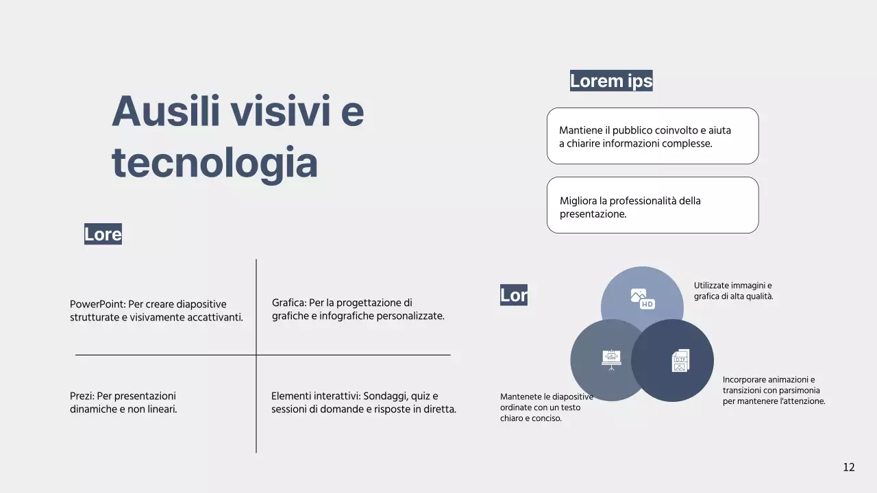 Proposta di vendita commerciale semplice grigia