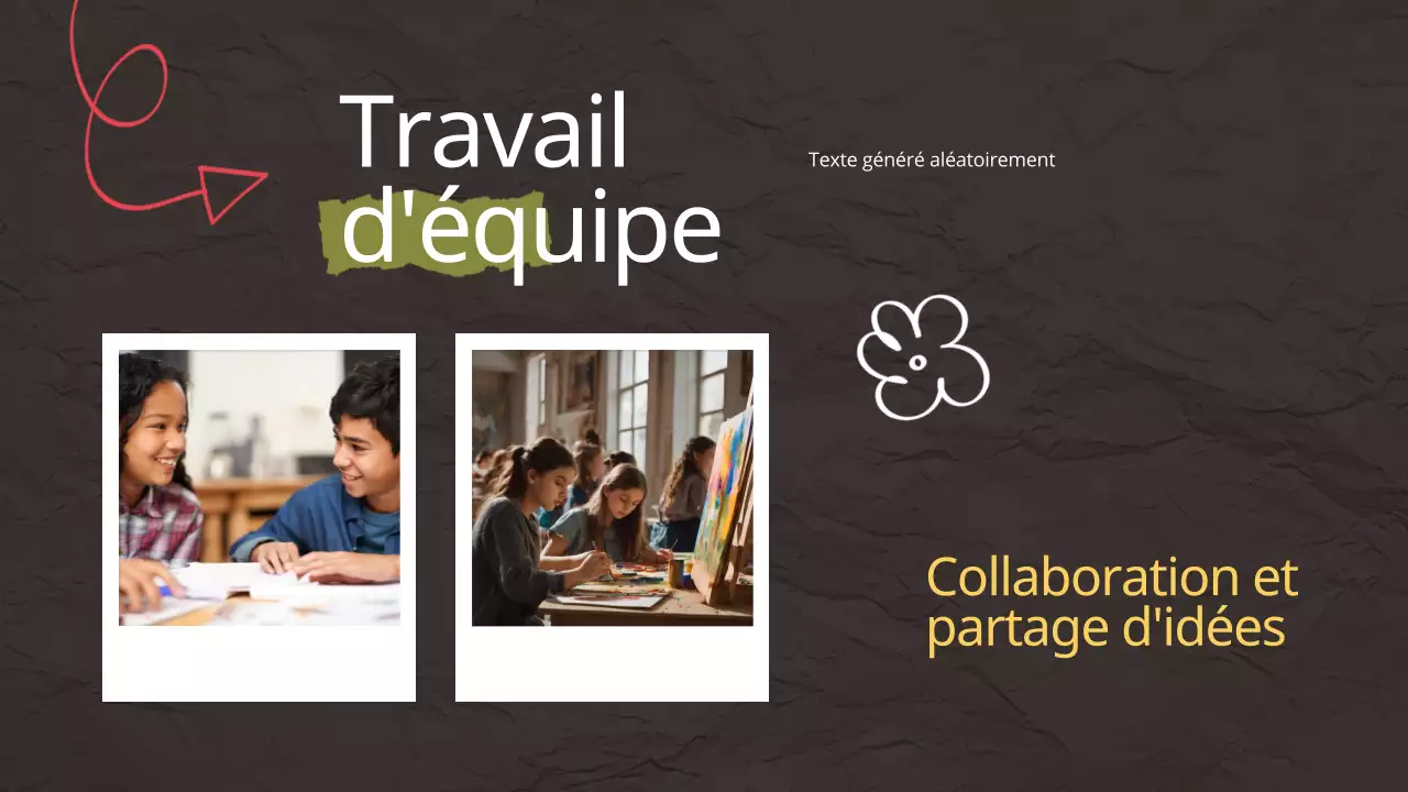 Brown Pop Notre étonnant matériel d'étude sur les projets de groupe d'aventure