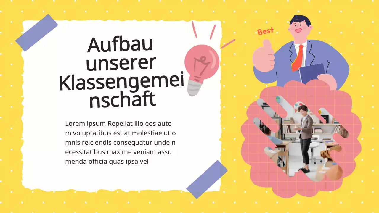 Lila Flieder Animation Klassenzimmer Regeln Klasse Material