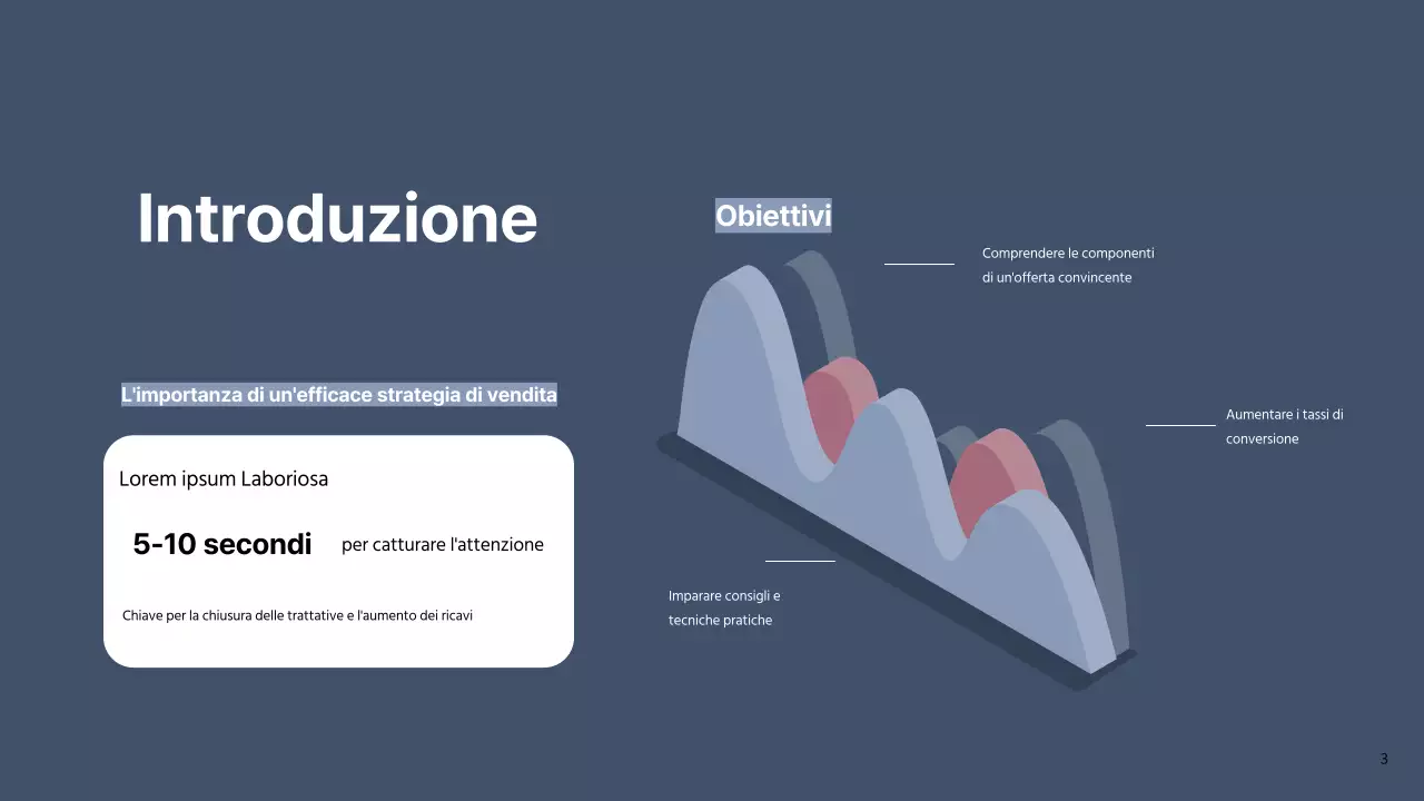 Proposta di vendita commerciale semplice grigia