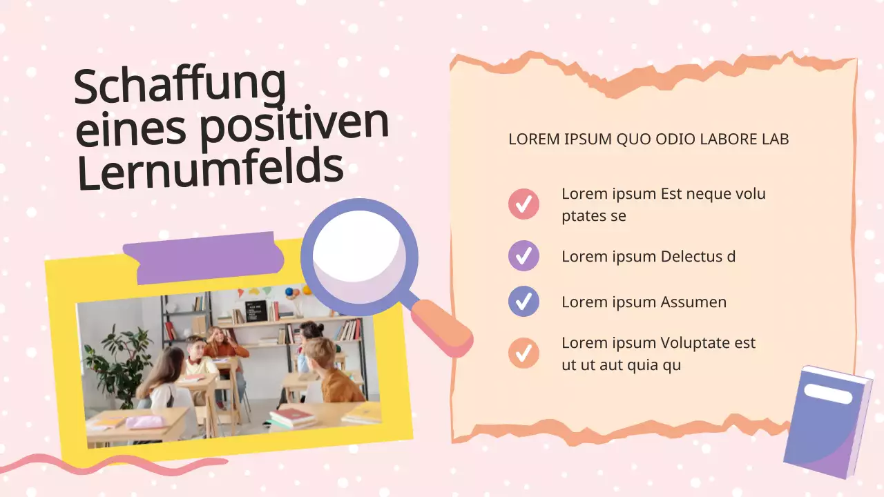 Lila Flieder Animation Klassenzimmer Regeln Klasse Material