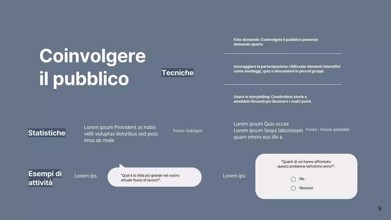 Proposta di vendita commerciale semplice grigia